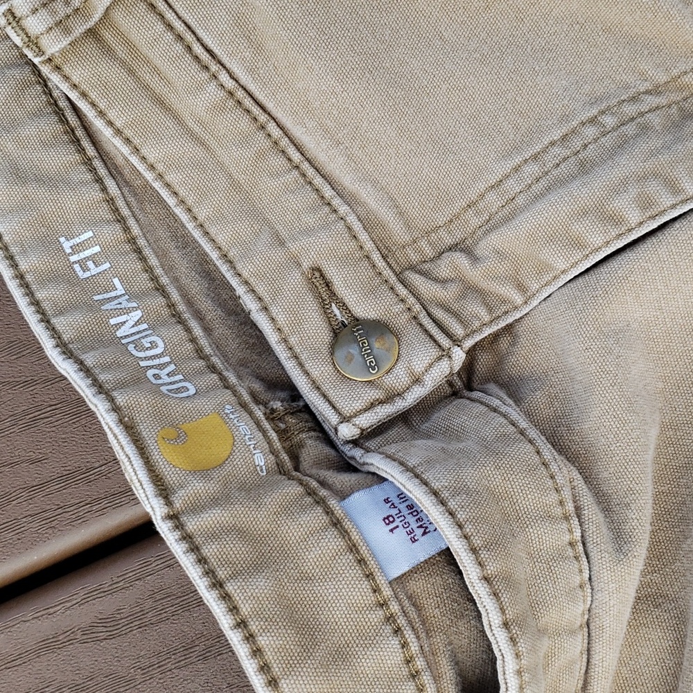 Carhartt Women's Original Fit Work Pants 18 Regular